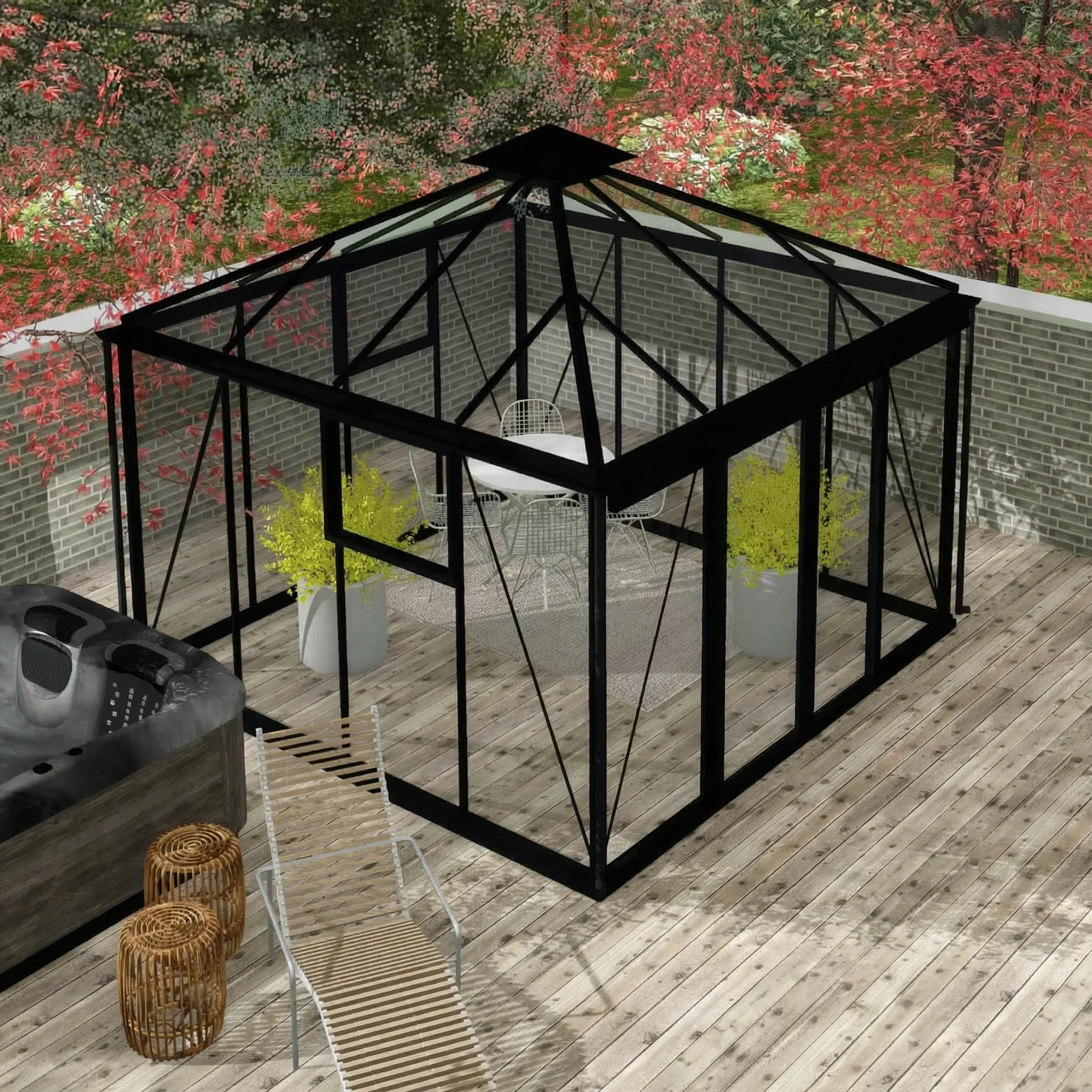 Drivhus Royale Cube 9.8 m² 2.0 - Image 4