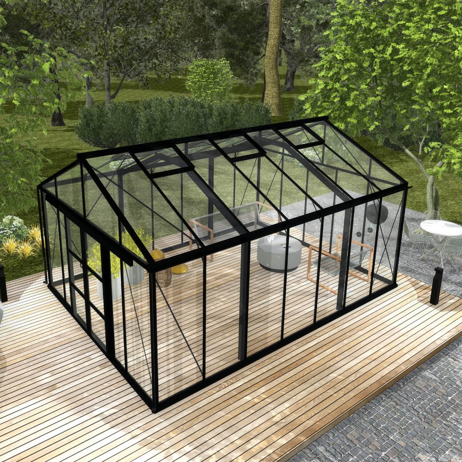 Drivhus Royale Plus 21 m² - Image 11