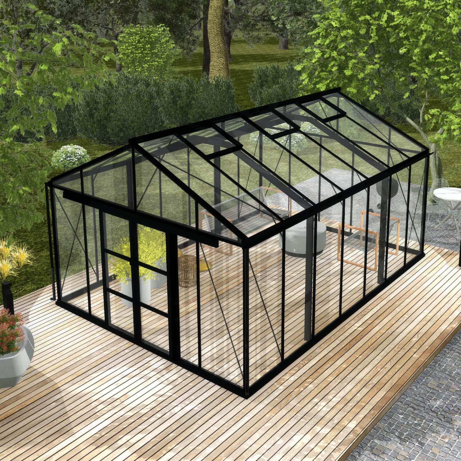Drivhus Royale Plus 21 m² - Image 7