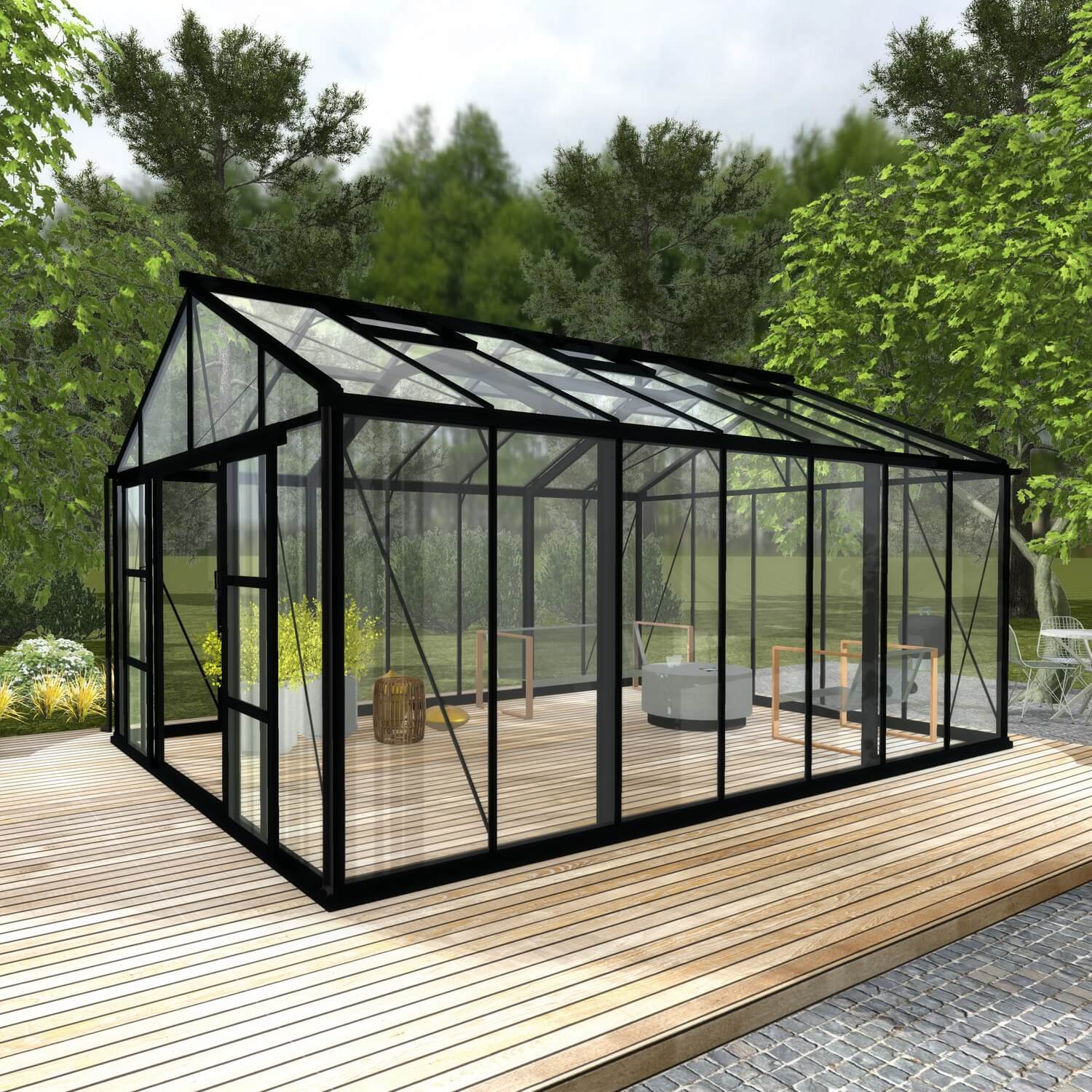Drivhus Royale Plus 21 m² - Image 9