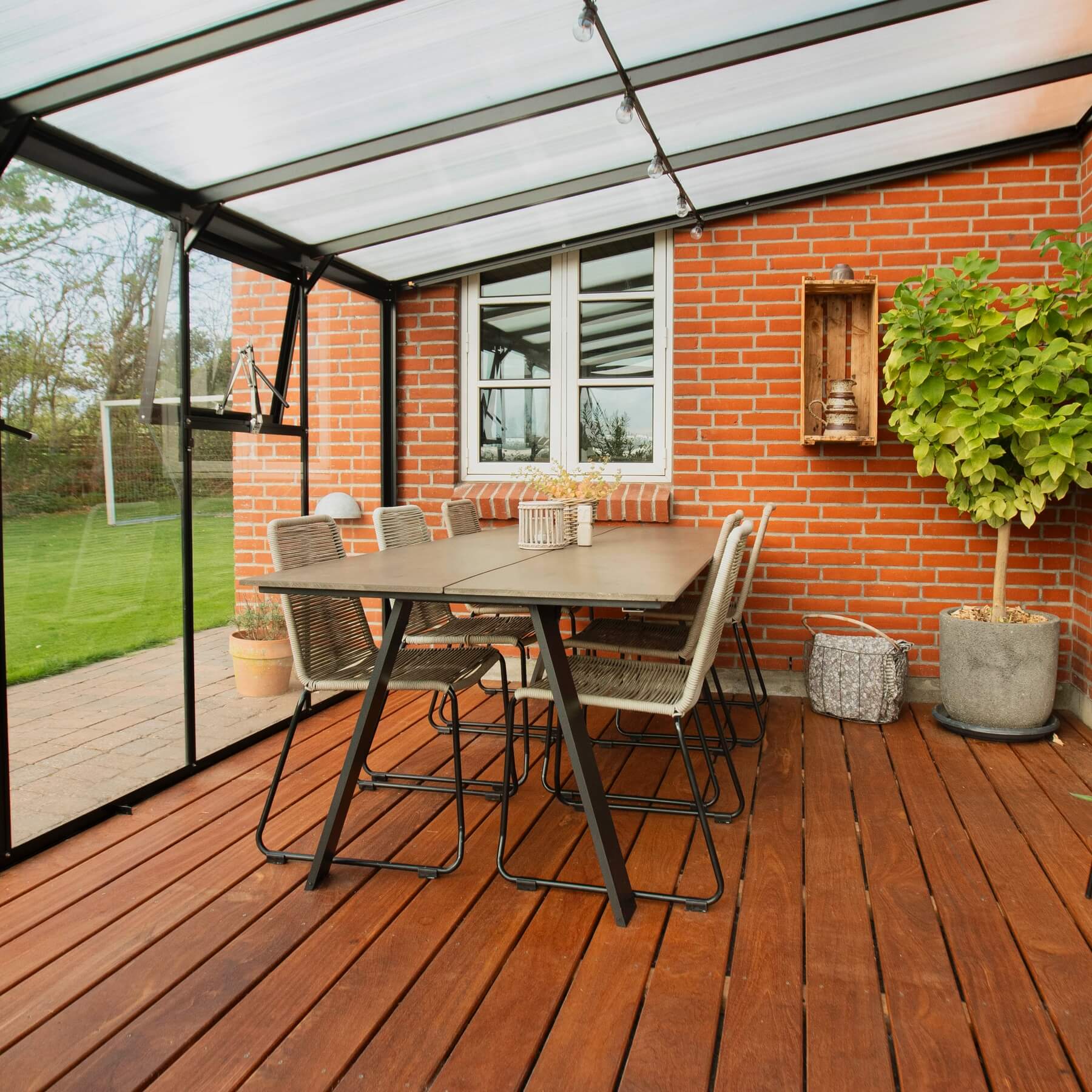Vægdrivhus Royale 12 M² - Image 9